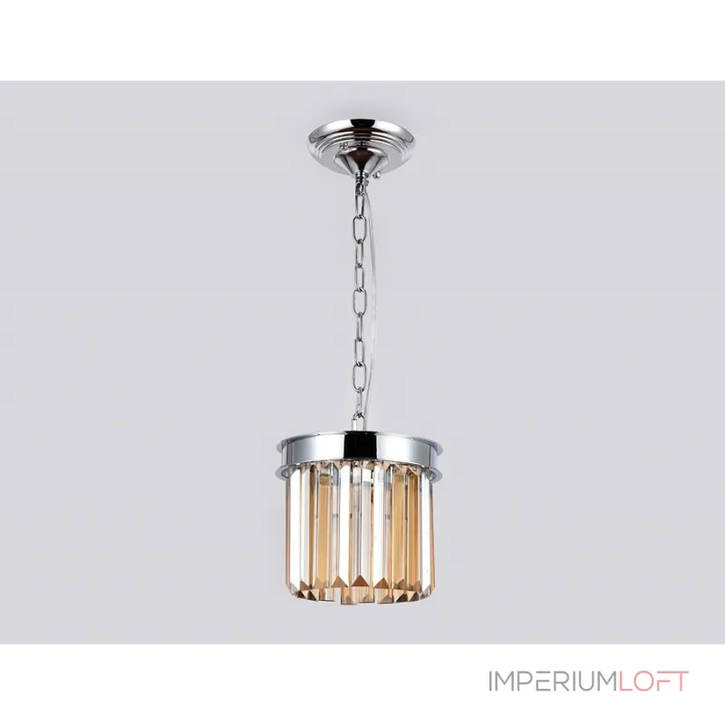 Подвесной светильник Ambrella Traditional 12 TR5102 Цвет плафонов янтарный Цвет арматуры хром
