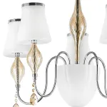 Люстра на штанге Lightstar Escica 806050 Цвет арматуры янтарный Цвет плафонов янтарный от ImperiumLoft