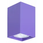 Накладной светильник TopDecor Tubo 6 SQ Tubo6 SQ P1 22 Цвет арматуры фиолетовый