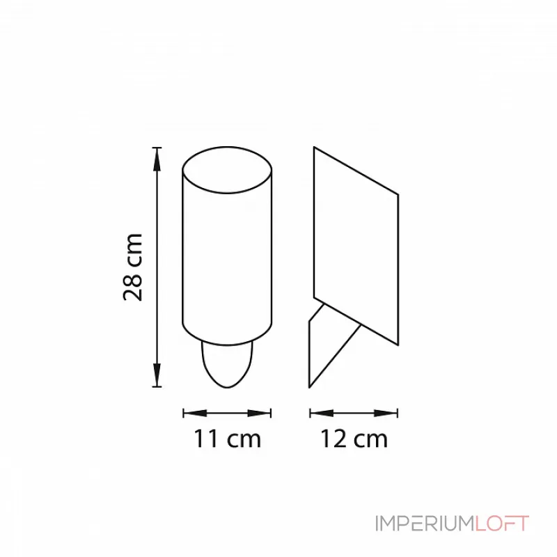 Бра Lightstar Muro 808610 Цвет арматуры хром