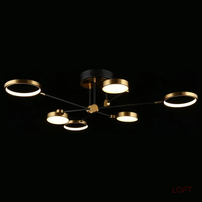 Потолочная люстра Aployt Ines APL.043.07.50 Потолочная люстра Aployt Ines APL.043.07.50