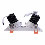 Встраиваемый светильник MW-Light Круз 637016202 Цвет арматуры белый Цвет плафонов кремовый от ImperiumLoft