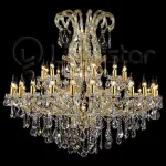 Подвесная люстра Osgona Champa 775313 Цвет арматуры кремовый Цвет плафонов прозрачный от ImperiumLoft