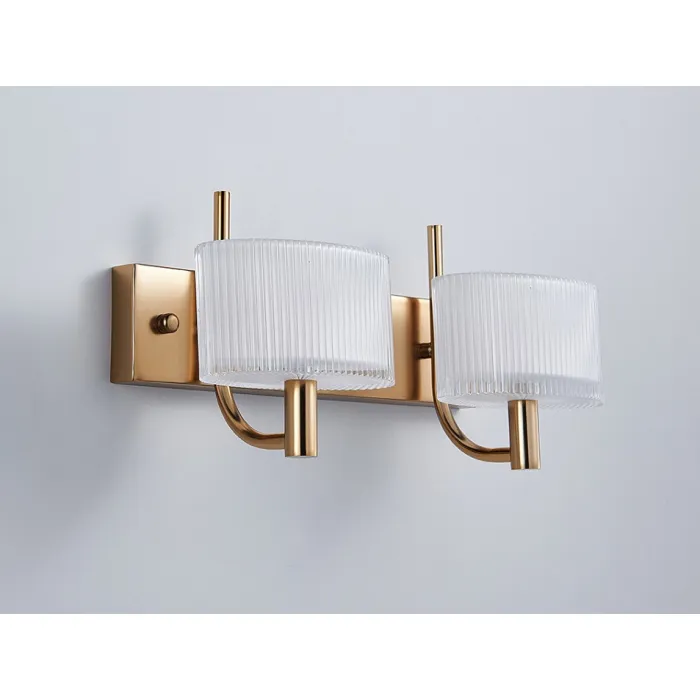 Бра Newport 4330 4332/A gold Цвет арматуры золото Цвет плафонов белый от ImperiumLoft