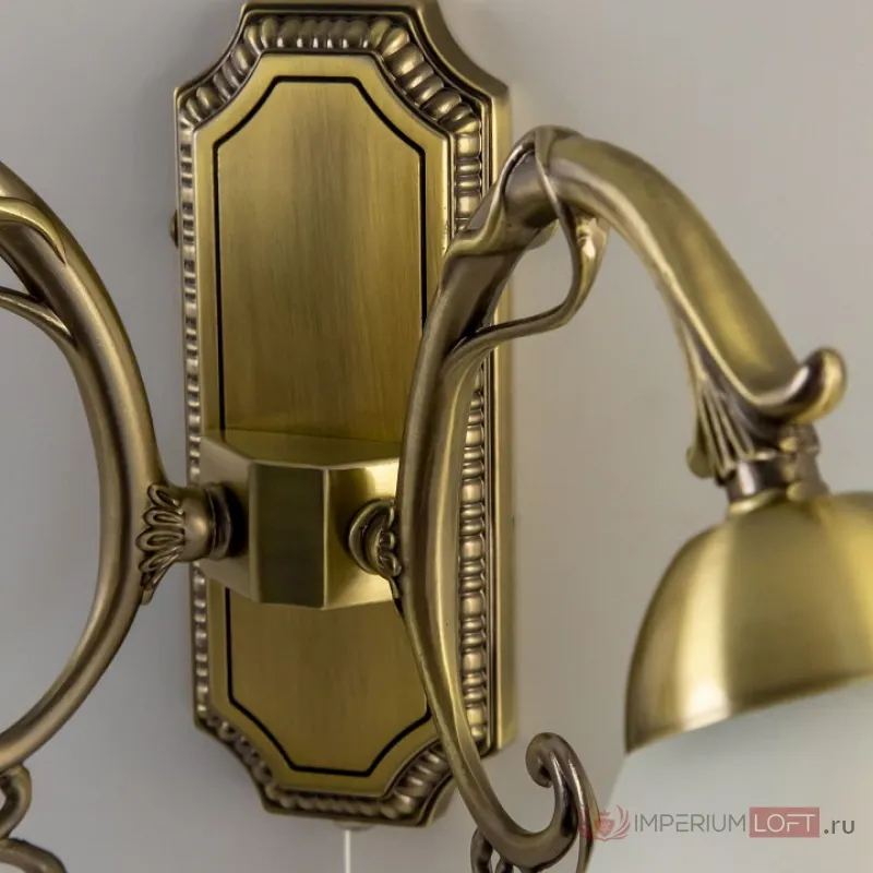 Бра Citilux Латур CL413421 Цвет арматуры бронза Цвет плафонов белый от ImperiumLoft