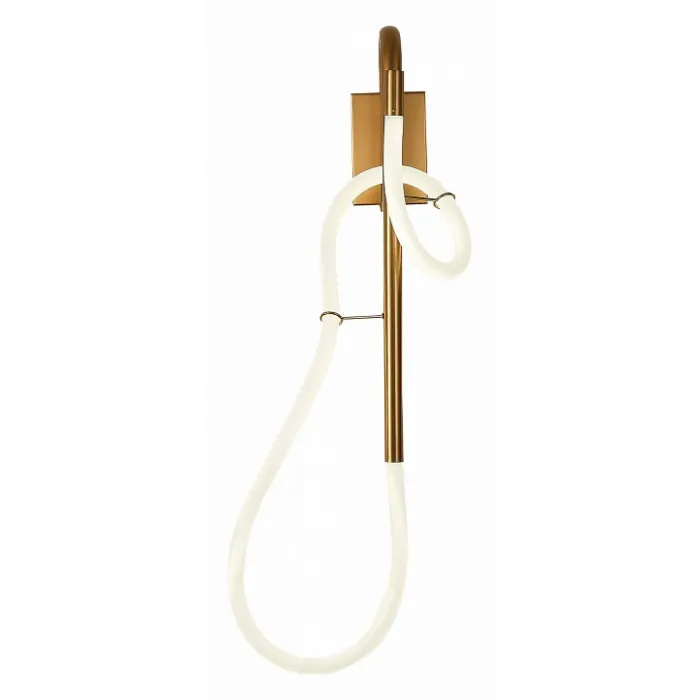 Бра ST-Luce Sagrato SL6102.301.16 Цвет арматуры желтый Цвет плафонов белый от ImperiumLoft