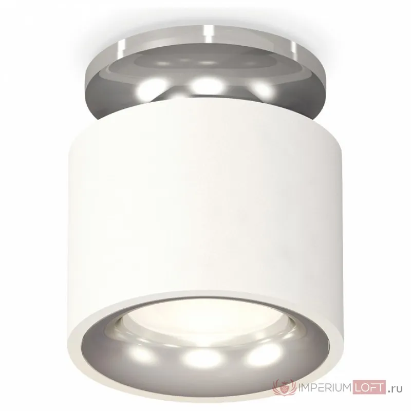 Накладной светильник Ambrella Techno 282 XS7510081 Цвет арматуры серебро Цвет плафонов серебро от ImperiumLoft