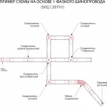 Трек накладной Elektrostandard Track Rail BK Surface 85081/00