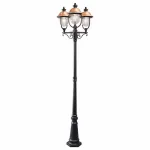 Фонарный столб MW-Light Дубай 805040702 Цвет арматуры медь Цвет плафонов прозрачный от ImperiumLoft