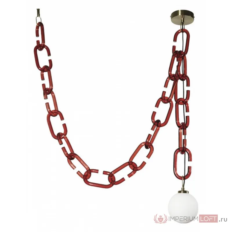 Подвесной светильник Loft it Chain 10128C Red от ImperiumLoft