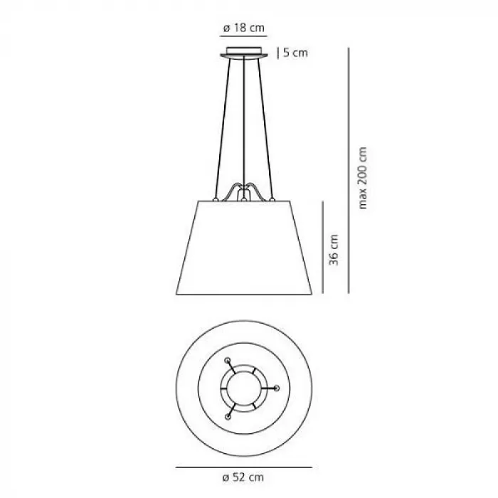 Подвес Artemide 0782010A от ImperiumLoft