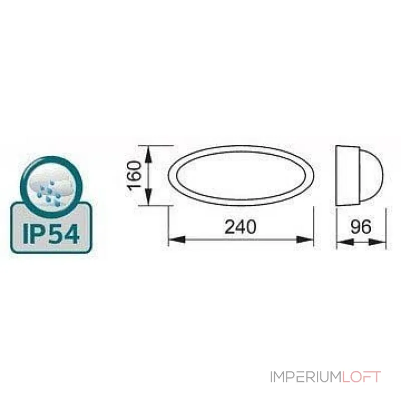 Накладной светильник Horoz Electric HRZ00001086 Цвет арматуры белый