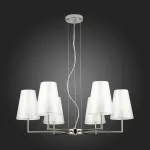 Подвесная люстра EVOLUCE Bellino SLE105903-06 Цвет арматуры никель от ImperiumLoft