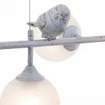 Подвесной светильник Arte Lamp Gemelli A2150SP-6WG Цвет арматуры Белый Цвет плафонов Белый от ImperiumLoft