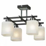 Люстра на штанге Lussole Costanzo LSL-9007-04 Цвет арматуры хром от ImperiumLoft