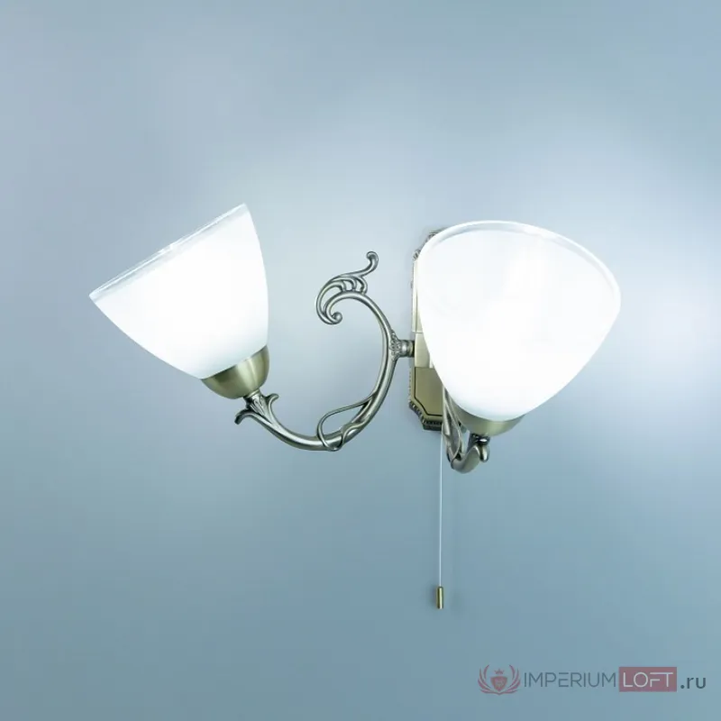 Бра Citilux Латур CL413421 Цвет арматуры бронза Цвет плафонов белый от ImperiumLoft