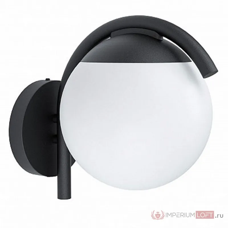 Светильник на штанге Eglo 98731 цвет арматуры черный цвет плафонов белый от ImperiumLoft