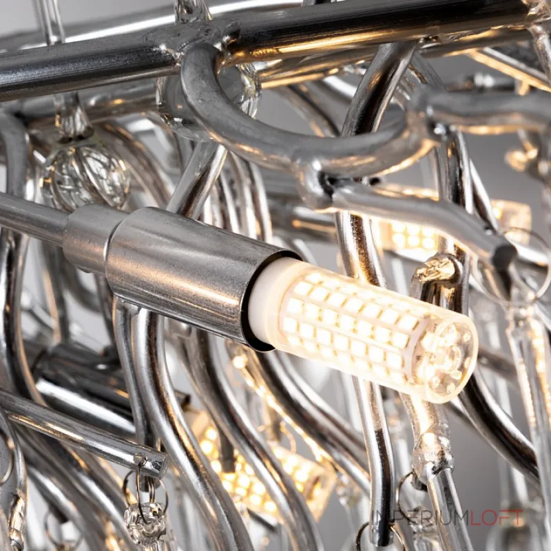 Подвесная люстра Divinare Salice 3132/26 SP-13  Подвесная люстра Divinare Salice 3132/26 SP-13