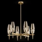 Люстра на штанге Maytoni Lita H002PL-06G 
