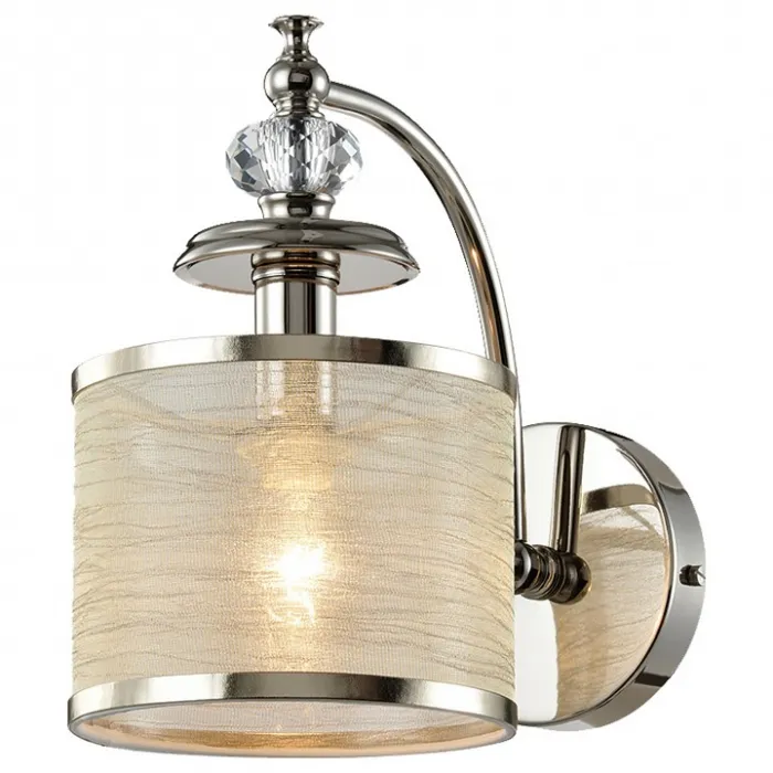 Бра ST-Luce Coresia SL1750.101.01 Цвет арматуры никель Цвет плафонов золото от ImperiumLoft