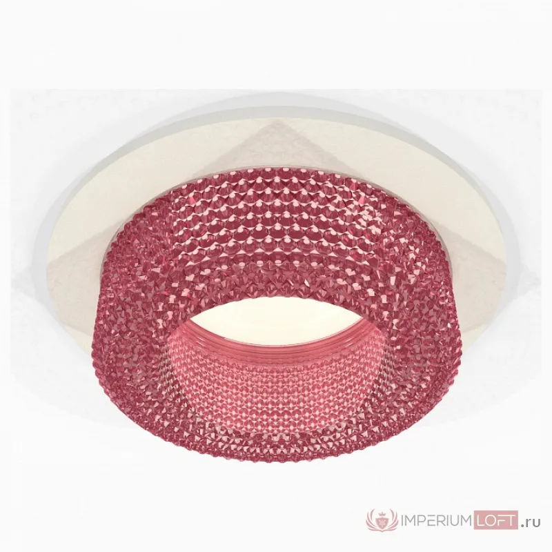 Встраиваемый светильник Ambrella Xc6210 XC7621022 Цвет плафонов розовый от ImperiumLoft