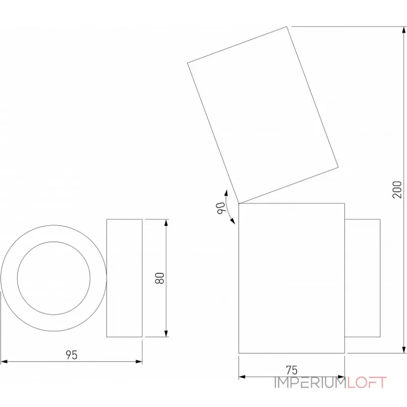 Бра Elektrostandard Deep a062926 от ImperiumLoft Бра Elektrostandard Deep a062926 от ImperiumLoft