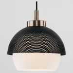Подвесной светильник Eurosvet Nocciola 50106/1 античная бронза/черный от ImperiumLoft
