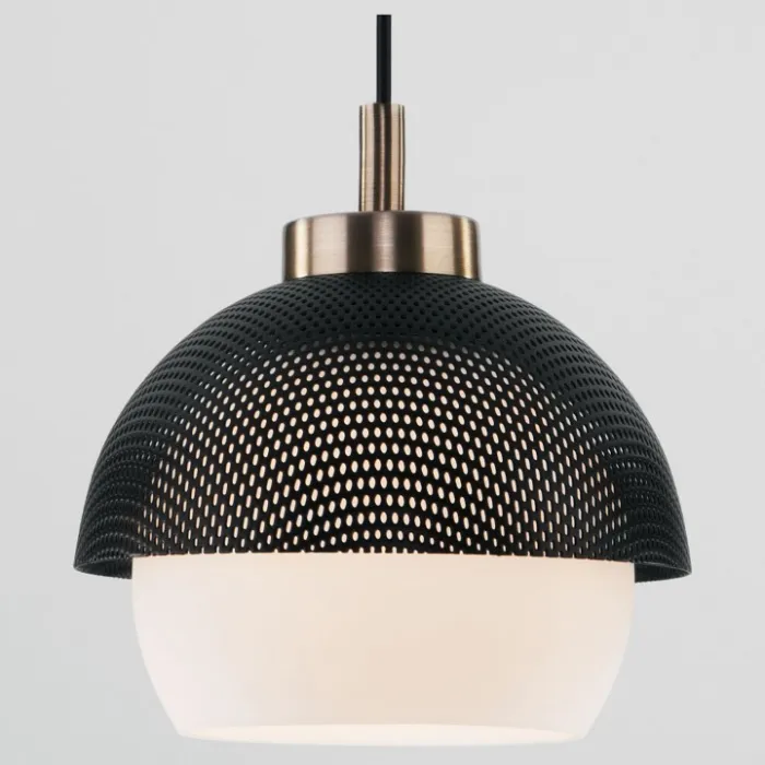 Подвесной светильник Eurosvet Nocciola 50106/1 античная бронза/черный от ImperiumLoft