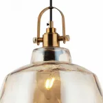 Подвесной светильник Stilfort Bell 2117/05/01PL Цвет плафонов кремовый Цвет арматуры латунь