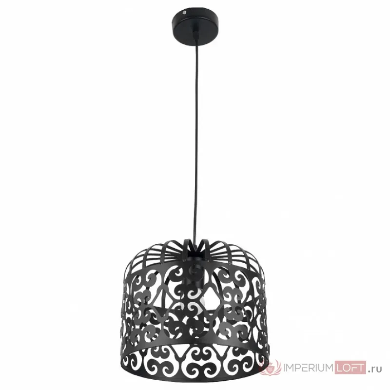 Подвесной светильник TopLight Charlotte TL4010D-01BL Цвет арматуры черный Цвет плафонов черный от ImperiumLoft