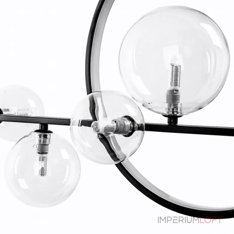 Люстра на штанге Arte Lamp Saturn A7791SP-59BK Люстра на штанге Arte Lamp Saturn A7791SP-59BK