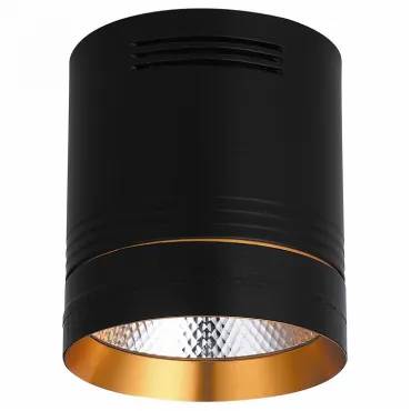 Накладной светильник Feron AL521 32466 Цвет арматуры черный Цвет плафонов золото
