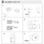 Встраиваемый светильник ST-Luce Visano SL9501.401.01
