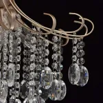 Люстра на штанге DeMarkt City Бриз 464018206 Цвет плафонов прозрачный Цвет арматуры золото от ImperiumLoft