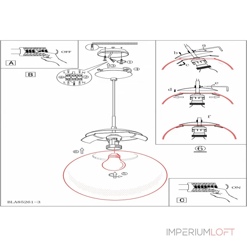 Подвесной светильник Eglo Rondo 85262 