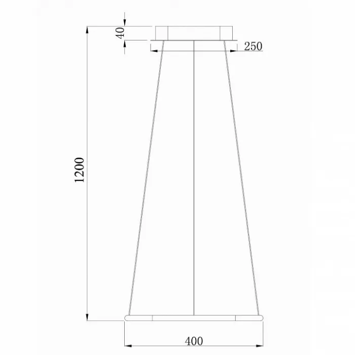 Подвесной светильник Donolux 111024 S111024/1SQ 30W White In от ImperiumLoft