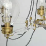 Подвесная люстра MW-Light Атмосфера 699010708 Цвет арматуры бронза Цвет плафонов прозрачный от ImperiumLoft