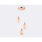 Подвесной светильник Ambrella Traditional 9 TR3549 Цвет плафонов янтарный Цвет арматуры золото