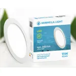 Встраиваемый светильник Ambrella Downlight 300154 Цвет арматуры белый Цвет плафонов белый