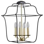 Подвесной светильник Omnilux Maiori OML-94706-04 Цвет арматуры черный от ImperiumLoft
