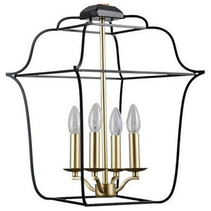 Подвесной светильник Omnilux Maiori OML-94706-04 Цвет арматуры черный от ImperiumLoft