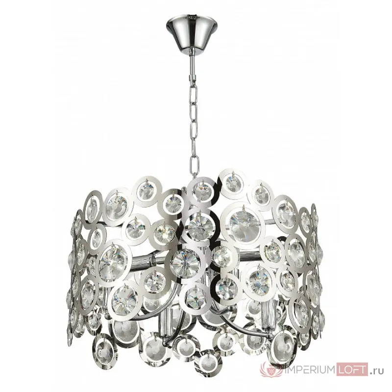 Подвесной светильник ST-Luce Letina SL1103.103.08 Цвет арматуры хром Цвет плафонов хром от ImperiumLoft