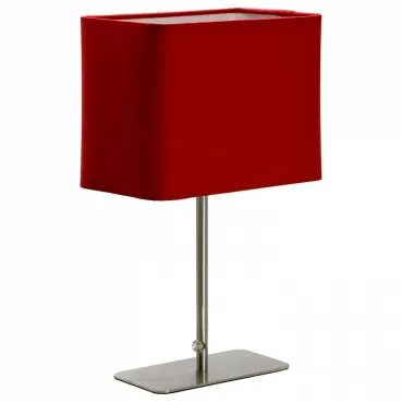 Настольная лампа декоративная LGO Evans GRLSP-0546 Цвет арматуры никель Цвет плафонов красный