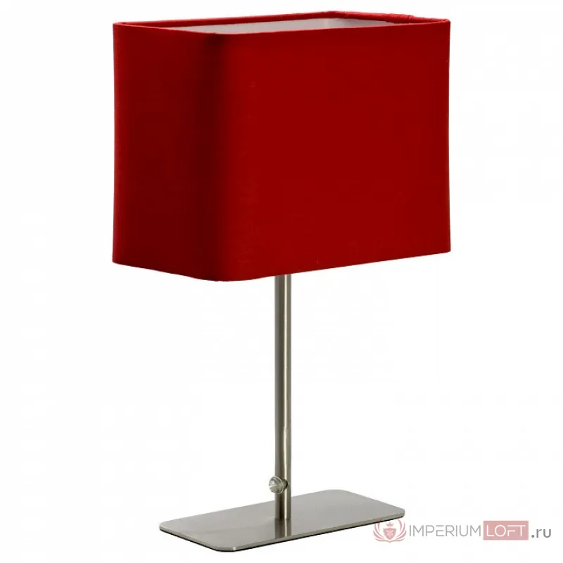 Настольная лампа декоративная LGO Evans GRLSP-0546 Цвет арматуры никель Цвет плафонов красный от ImperiumLoft