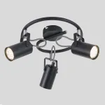Спот Rivoli Mobile W3 BK Б0038140 Цвет арматуры черный Цвет плафонов черный