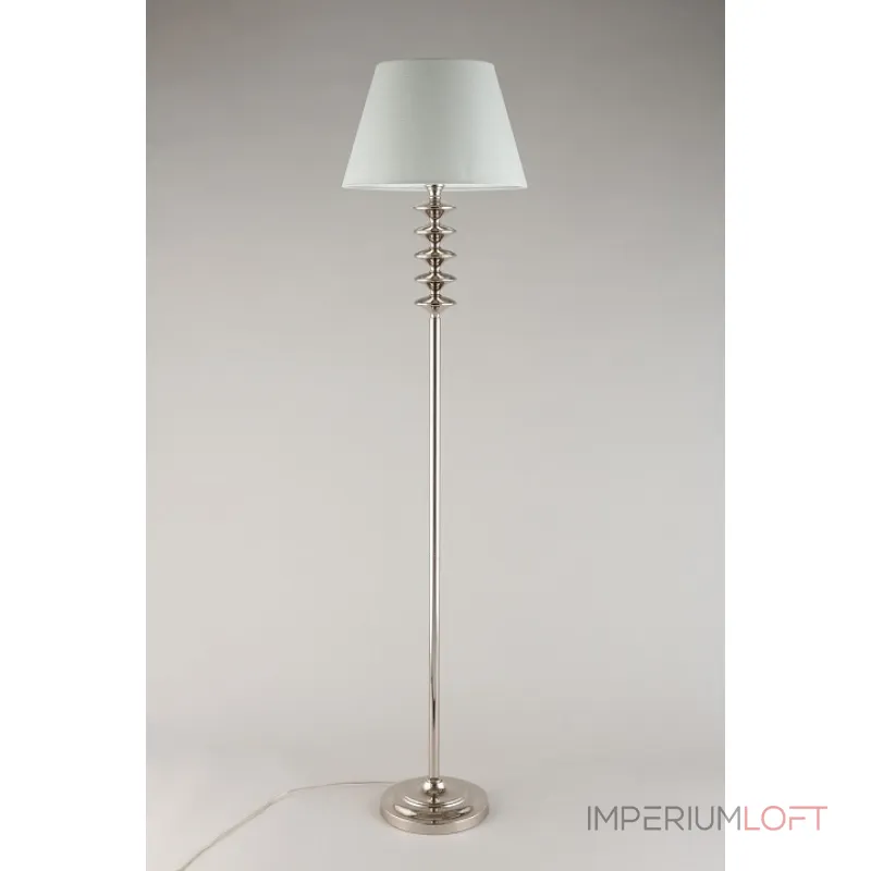 Торшер Aployt Perla APL.731.05.01 Цвет арматуры хром Цвет плафонов голубой