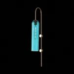 Бра ST-Luce Callana SL1145.381.01 Цвет арматуры латунь Цвет плафонов голубой от ImperiumLoft