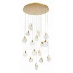 Подвесная люстра ST-Luce Montecelio SL6104.203.16 Цвет арматуры Желтый Цвет плафонов Неокрашенный