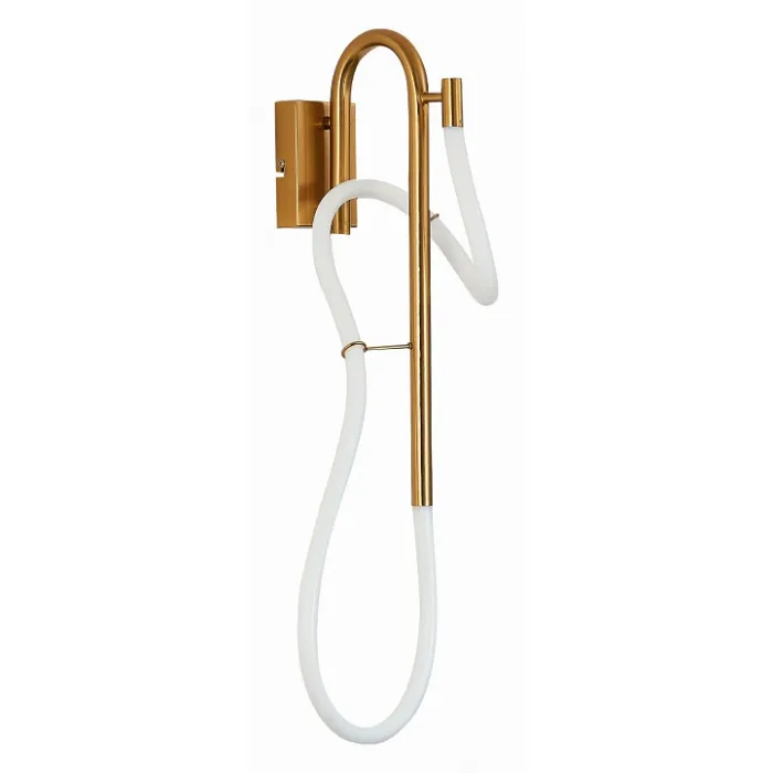Бра ST-Luce Sagrato SL6102.301.16 Цвет арматуры желтый Цвет плафонов белый от ImperiumLoft
