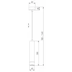 Подвесной светильник Eurosvet DLN106/DLN107 DLN107 GU10 золото от ImperiumLoft